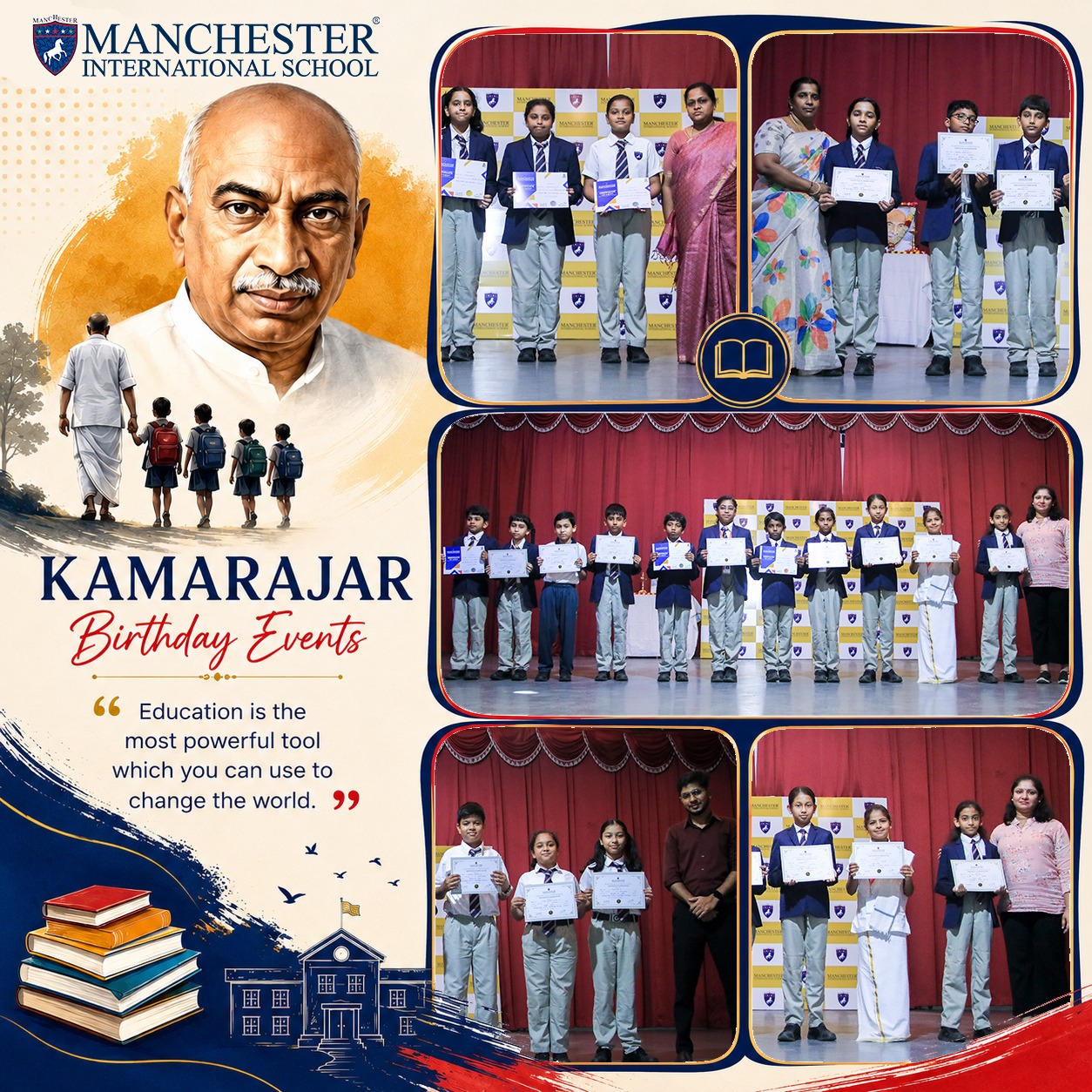 Education Development Day: Why Bharat Ratna Shri K. Kamarajar Still Inspires Every  Student 